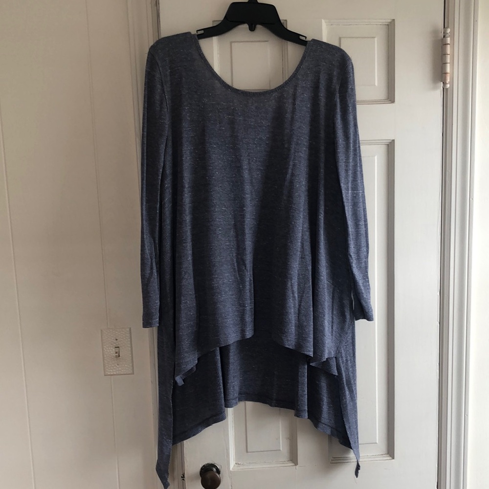 Stylish gray Asymmetrical Tunic